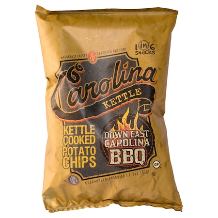 1 In 6 Snacks 1 in 6 Snacks Carolina Down East BBQ Potato Chips 2 oz Bagged 10602